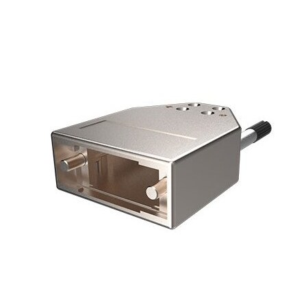 Fci D-Sub Backshells Metal-Straight Exit B 25 Way Shell 8655MH2511LF